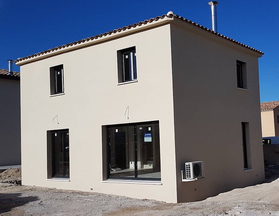 Réalisation d'une villa à étage contemporaine de 110M2 à velaux