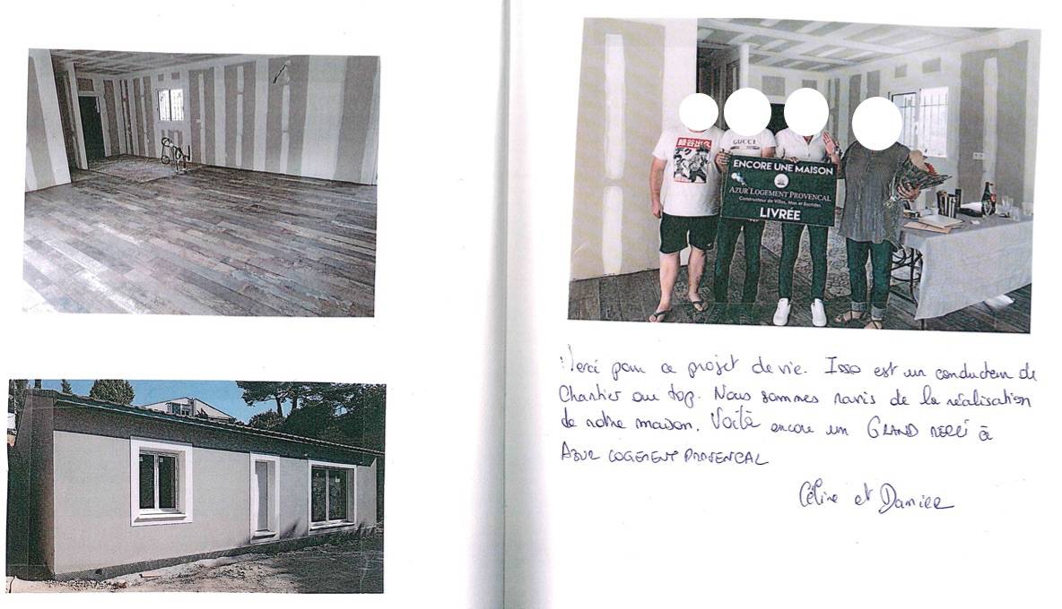 Merci pour ce projet de vie