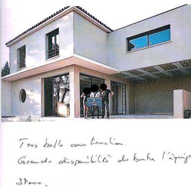 Très belle construction