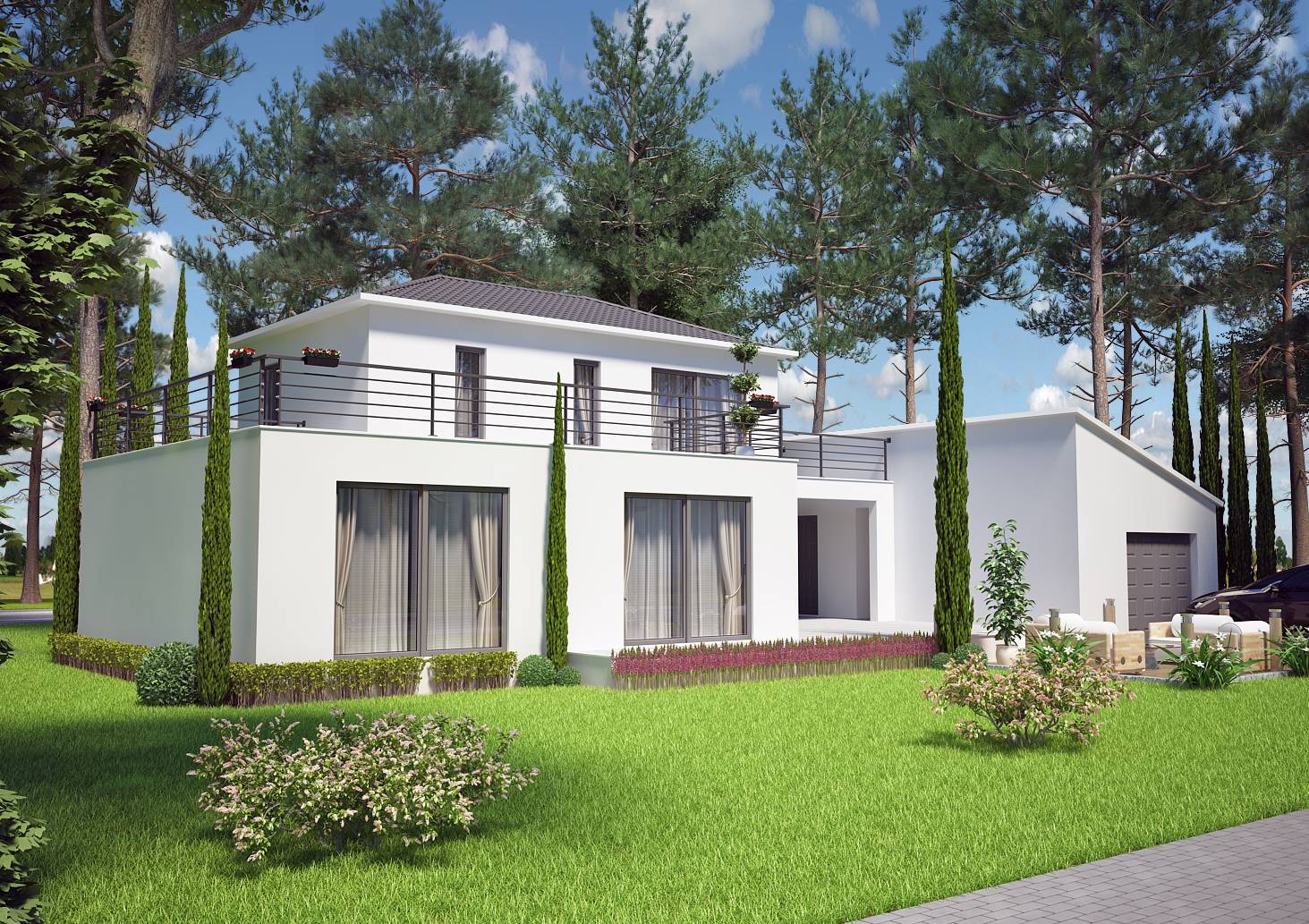 Villa contemporaine 125M2 Etage