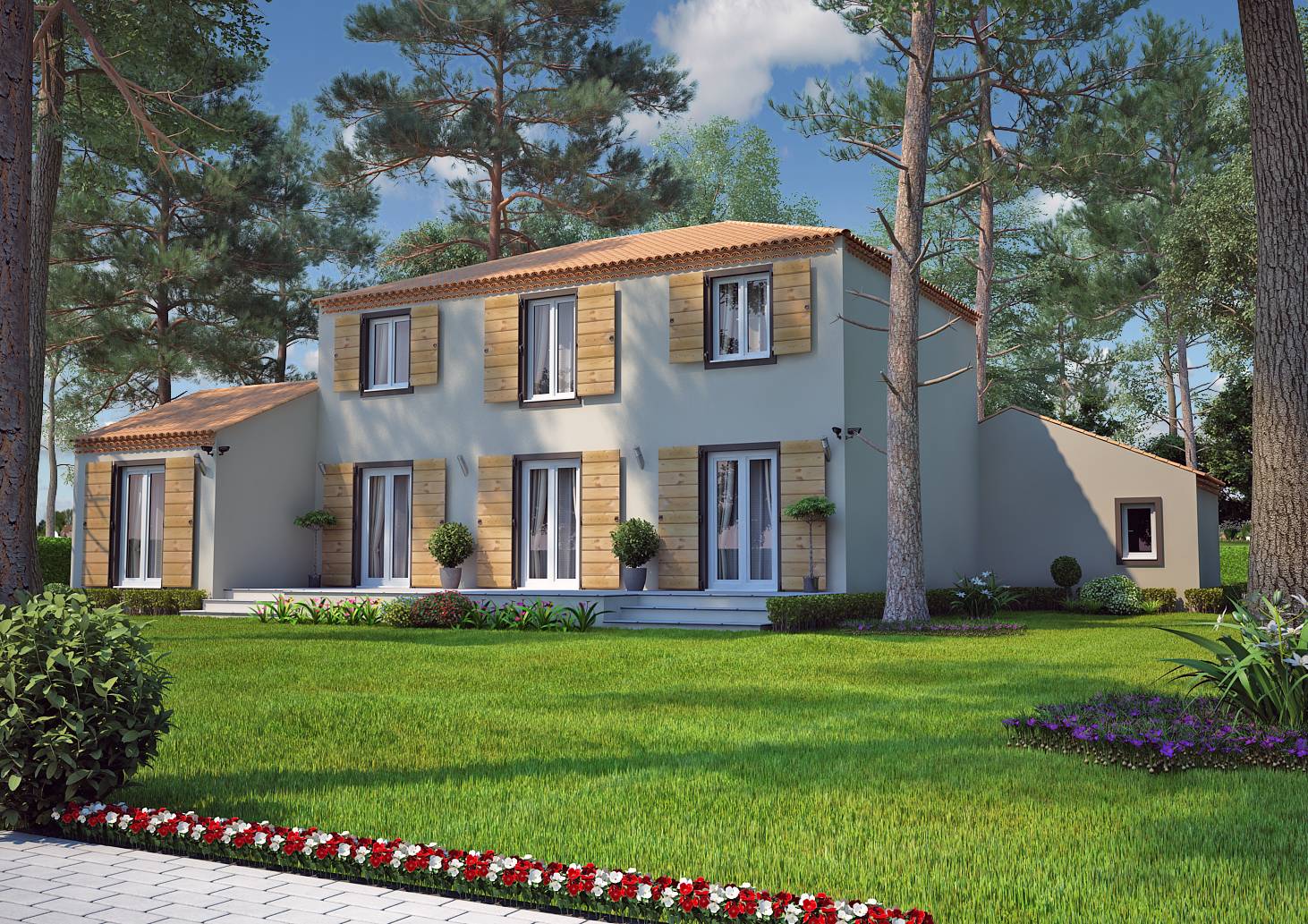 Villa Traditionnelle de 135M2 à construire dans le 13 ou le 84